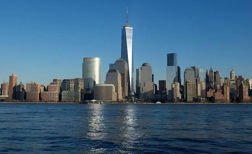 美国最大城市,美国最发达城市,美国纽约市,纽约城市风景,纽约高楼大厦