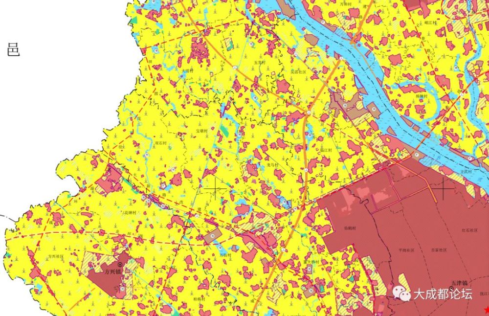 成都市新津县土地利用总体规划