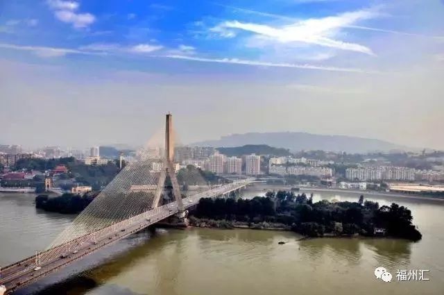 福州,闽江,解放大桥,洪山桥,尤溪洲大桥,万寿桥