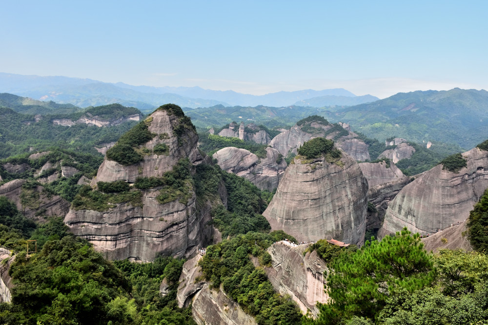 广西资源县城,八角寨景区风光