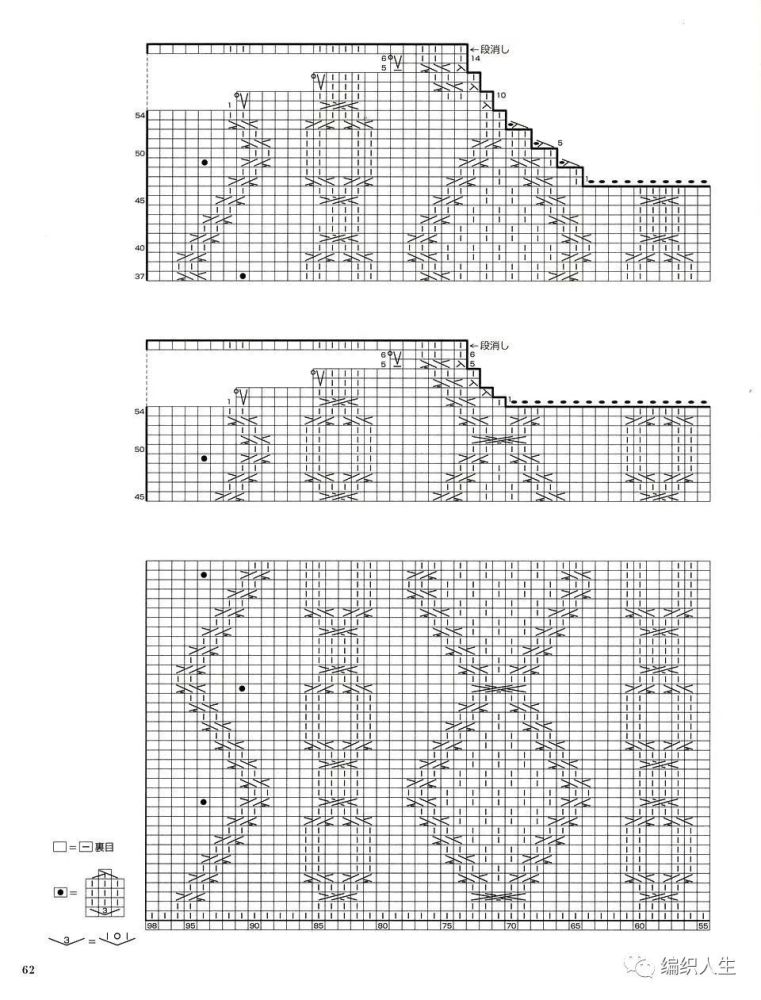 经典女士棒针毛衣编织教程图解