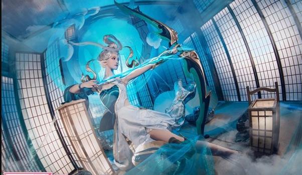 cosplay图片 荣耀,cosplay图片 阿狸 cosplay,王者荣耀&伽罗,王者荣耀,颜值,小姐姐