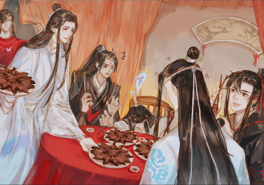 墨香铜臭,忘羡,冰秋,花怜,魔道祖师