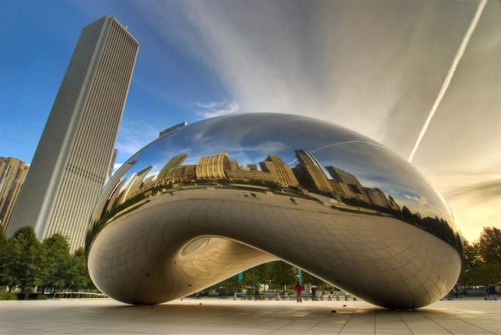 △芝加哥云门 cloud gate