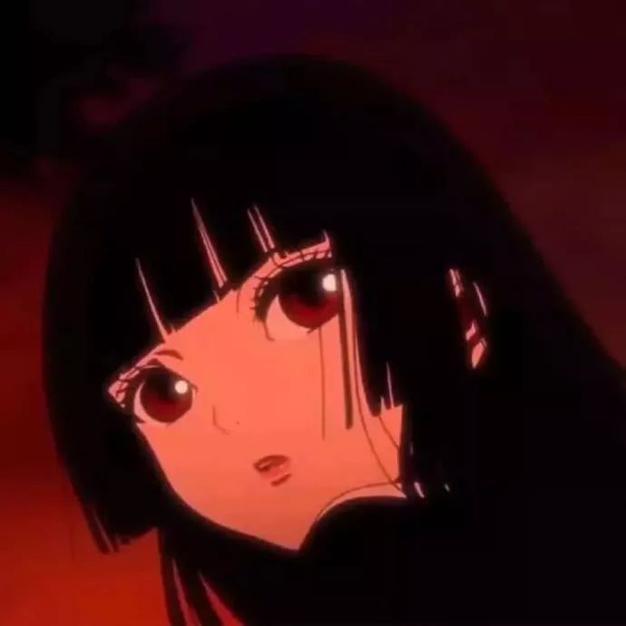 抖音热门红色古风女生头像