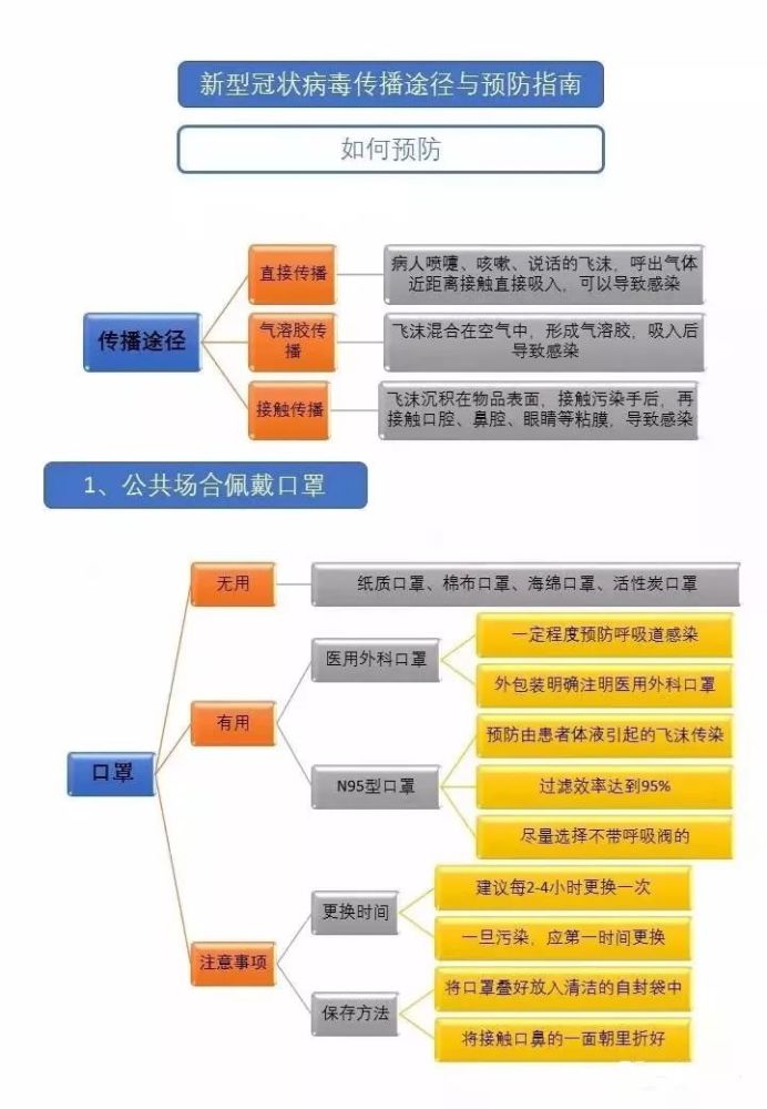 权威:新型冠状病毒传播途径与预防指南发布