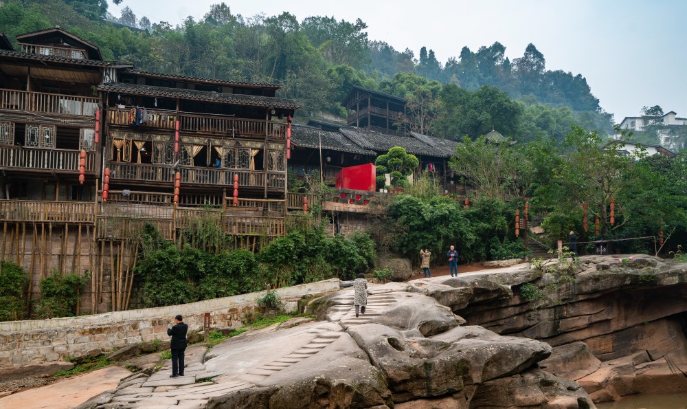 重庆中山古镇,自驾,重庆,中山古镇,江津区