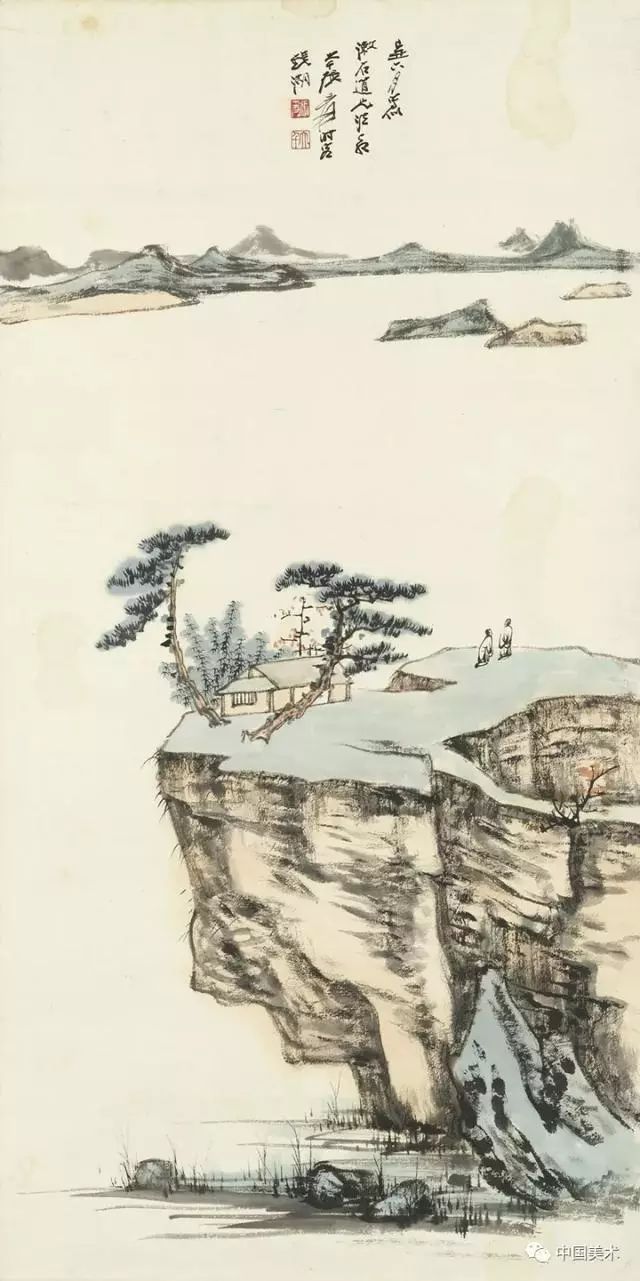 山水画,张大千,郭河阳,文人画