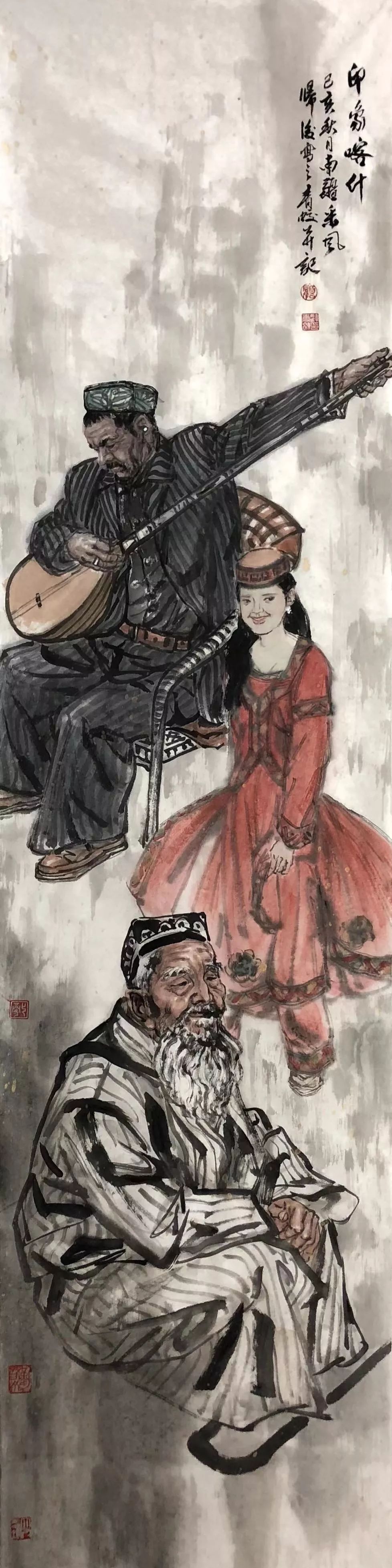 书画南北方顾青蛟庚子新年新作欣赏