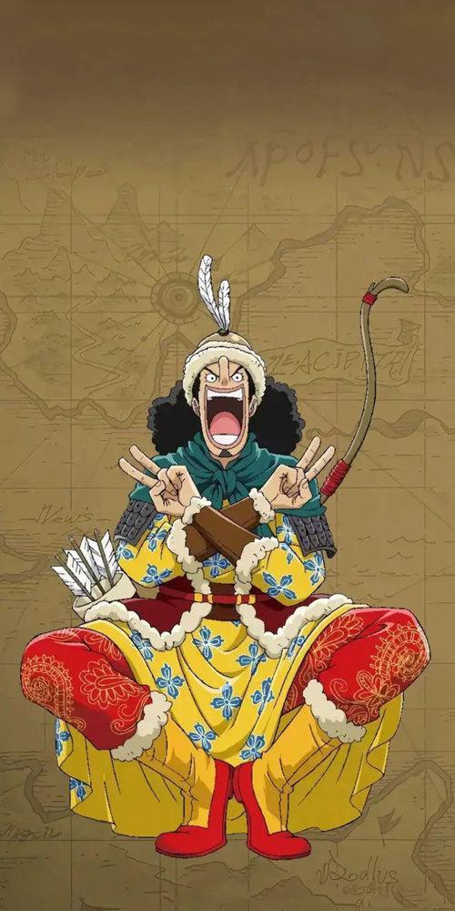 《海贼王壁纸》索隆中国风手机壁纸,大丈夫就应该披荆