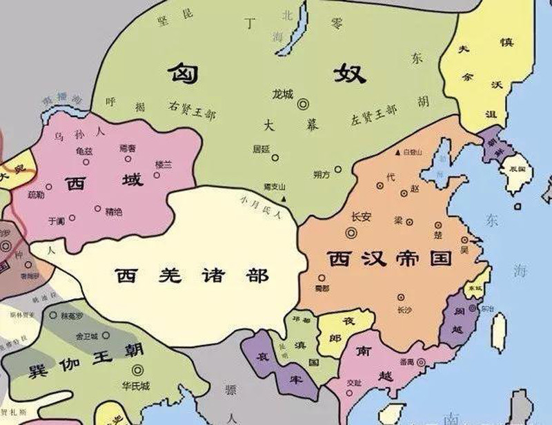 匈奴,汉朝,南匈奴,北匈奴,班固