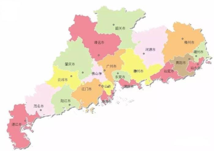 从广东各地人均gdp看广东省内经济差距