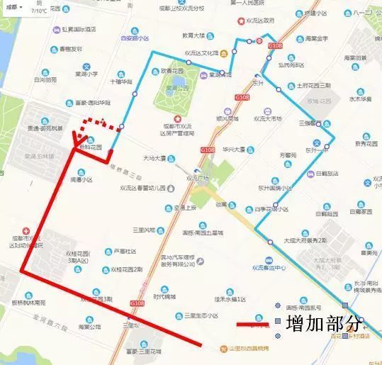 公交线路,双流,永安路,牧华路,棠湖公园