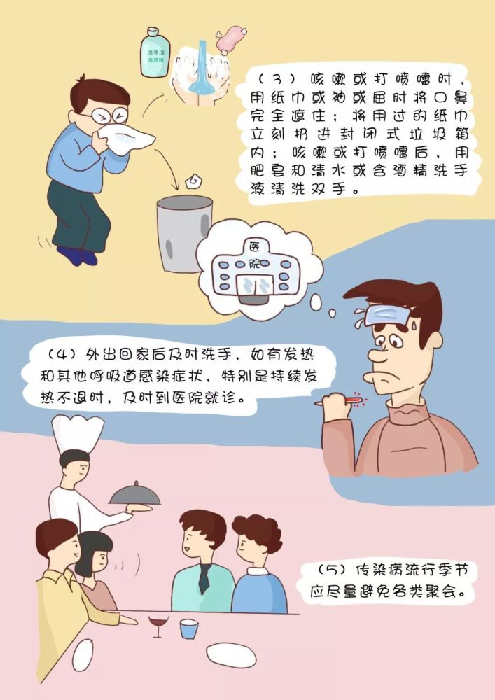 《新型冠状病毒感染肺炎防控漫画》第三季来啦!教在家