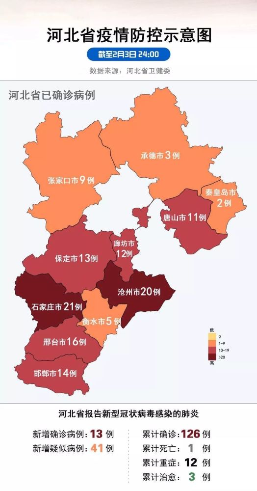 衡水新增1例,最新河北疫情地图