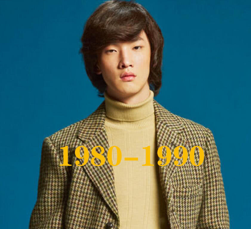 100年来中国男人发型变化史,1980年帅气,2009年笑喷