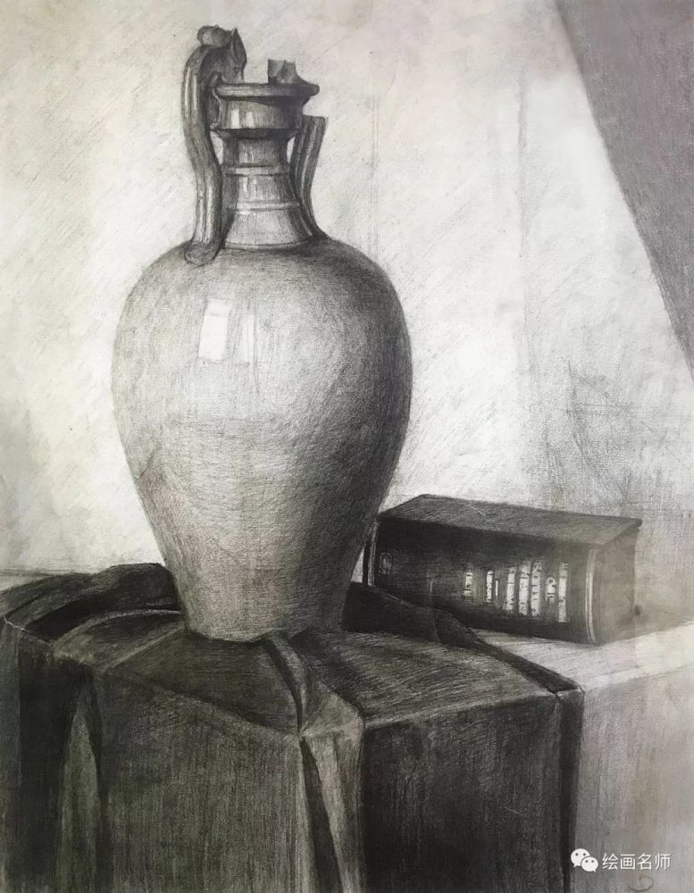 中央美术学院附中——素描静物作品精选