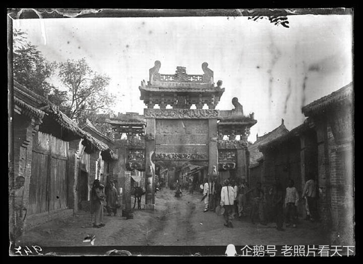 1907年河南洛阳老照片 110年前的白马寺关林庙洛阳桥