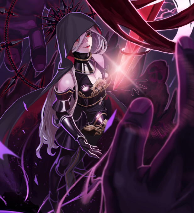 dnf:韩服大秀女鬼同人插画,场面一度香艳,老伙计顶不住