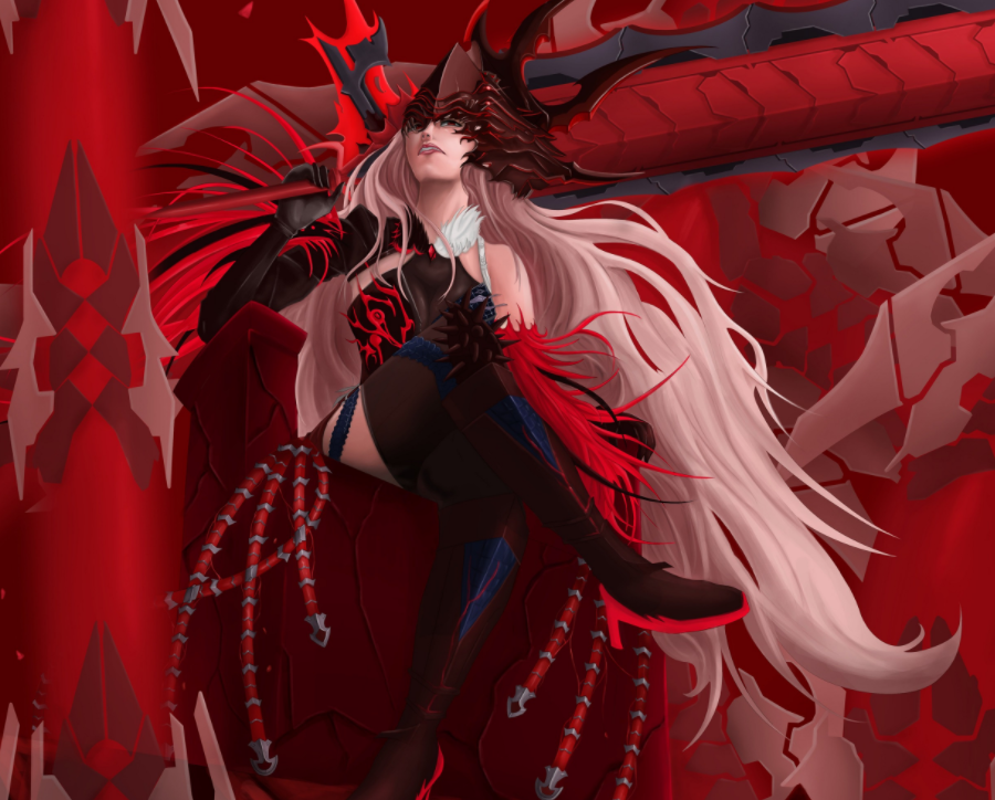 dnf:韩服大秀女鬼同人插画,场面一度香艳,老伙计顶不住