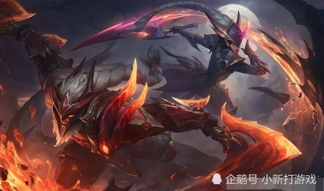 lol:卡特,剑圣和蛮王获得2020腥红之月皮肤,缺两个凑至臻吧?
