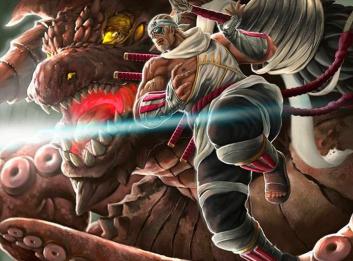 火影忍者:遇上3d画风,自来也勇武,文太霸气无人能及