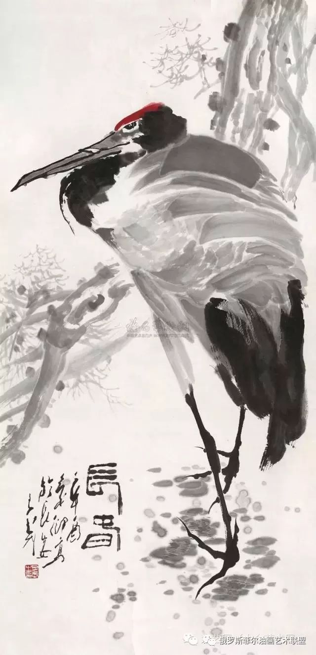 传神写意—中国画家王子武写意花鸟画作品欣赏