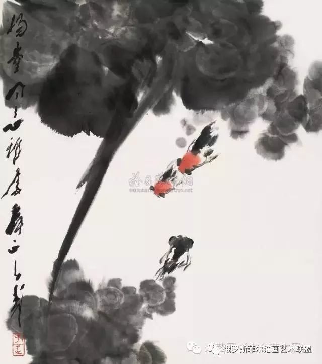 传神写意—中国画家王子武写意花鸟画作品欣赏