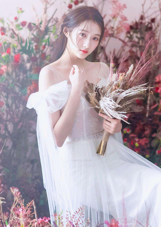 女星婚纱照,关晓彤唯美,颖宝霸气,热巴复古,看到刘亦菲心动了