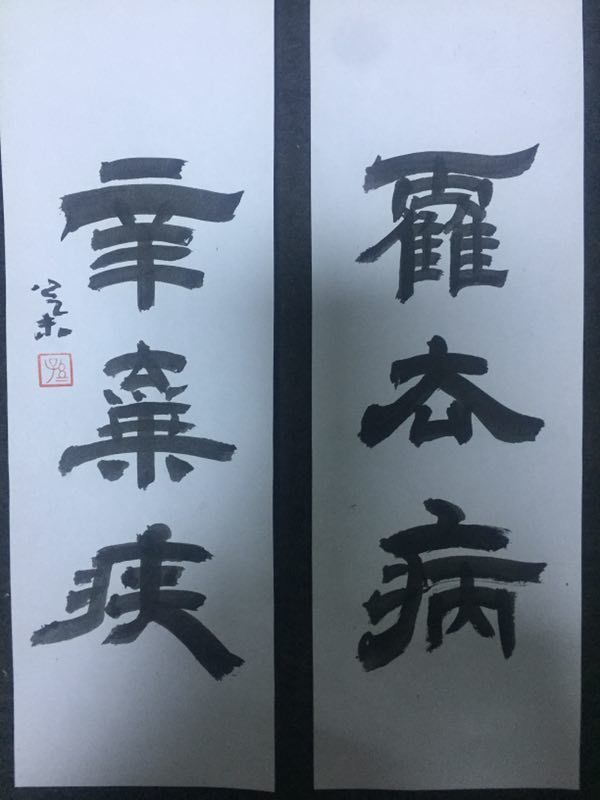厚重濮阳·挥毫战"疫"之五:中国书法家协会会员孙慧军