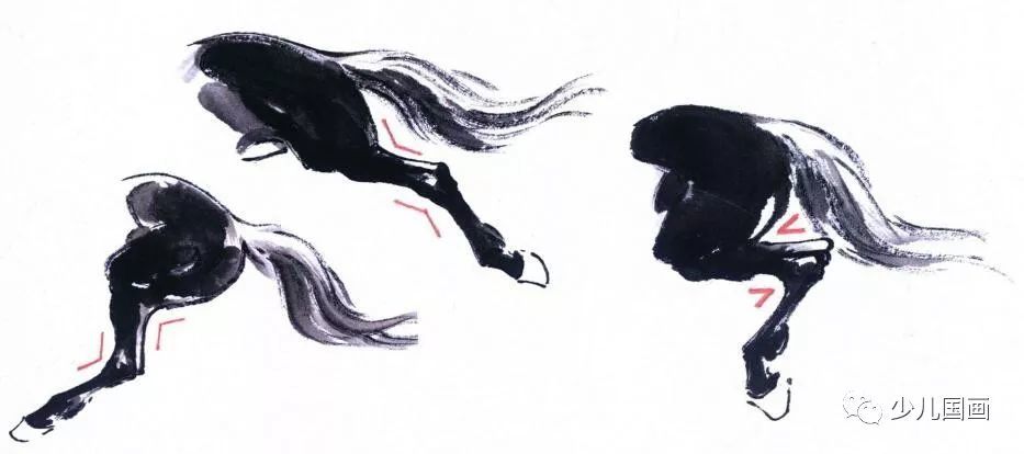 中国画技法 马
