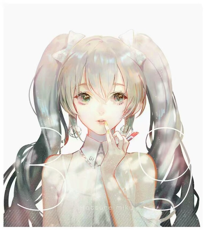 可爱动漫女生头像——初音未来