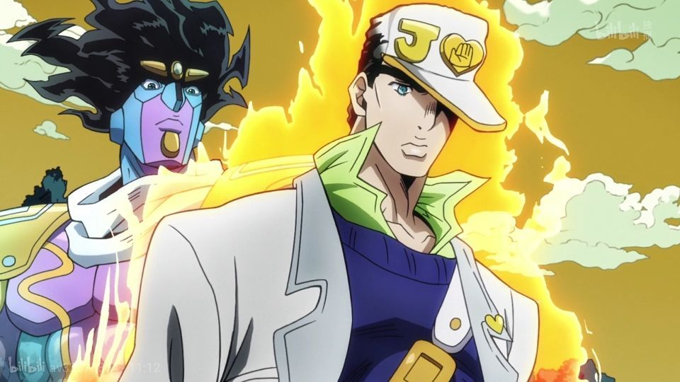 jojo,jojo的奇妙冒险,白金之星,空条承太郎,sj依尘