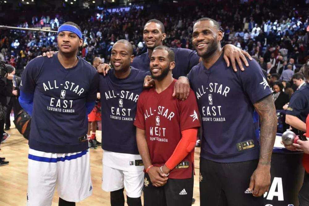 风尘四侠,唐斯拉塞尔,nba兄弟,詹姆斯,热火三巨头