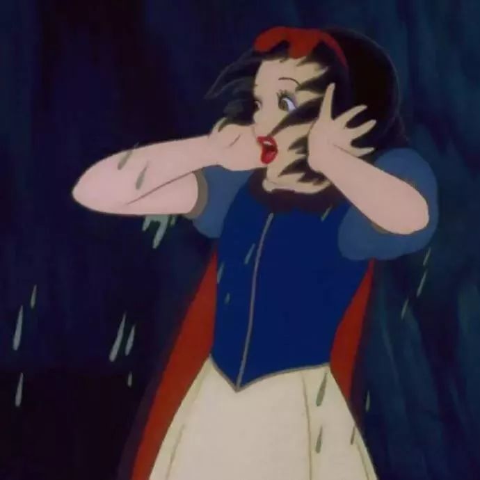 表情包:白雪公主惊讶九连