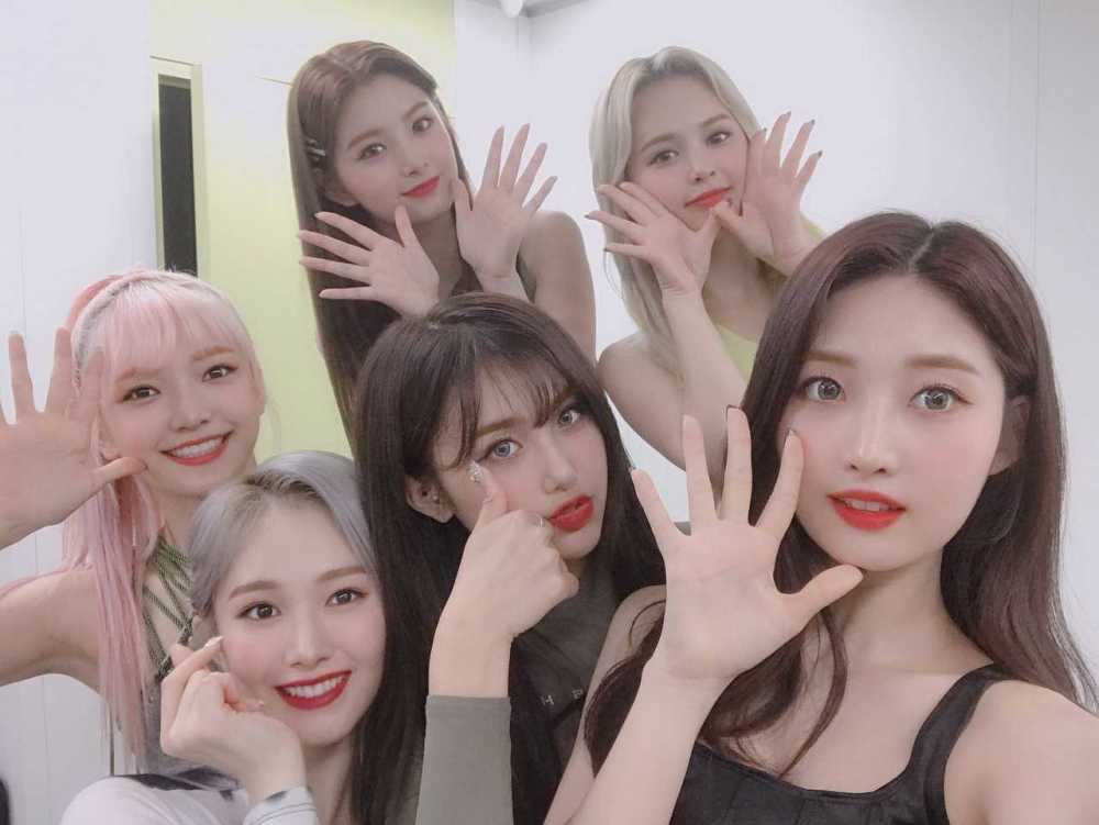 乐华女团everglow华丽回归,六位小姐姐你最看好谁?