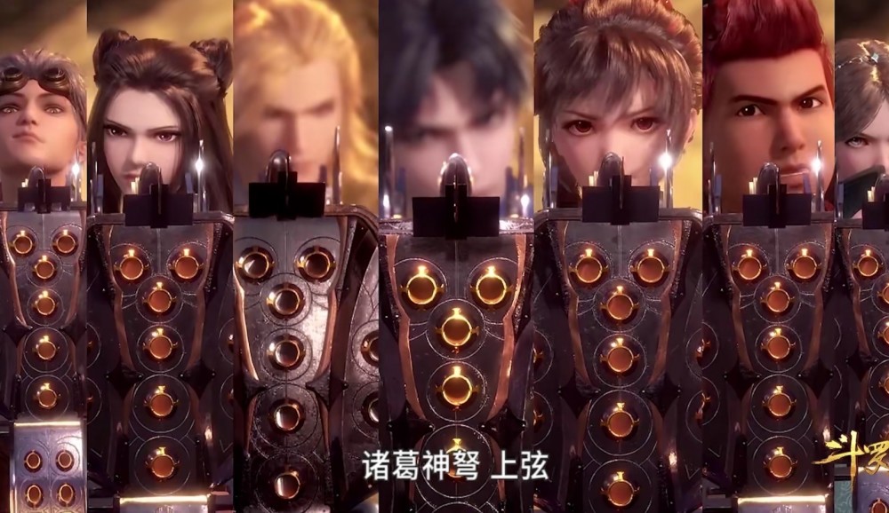 斗罗大陆:唐三等人遭遇敌袭,全员奋勇作战,诸葛神弩大显神威