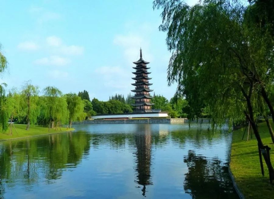 好风景,上海辰山植物园,松江,方塔园