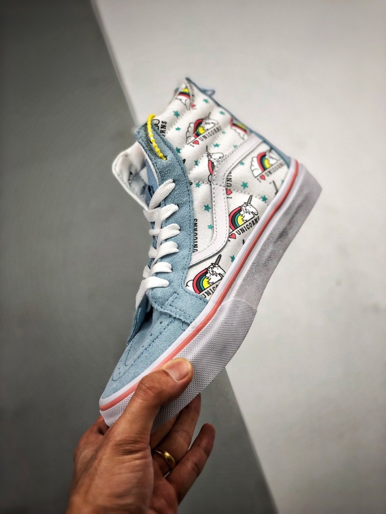 小仙女专属独角兽彩虹图案!vans sk8"unicorn"开箱测评!