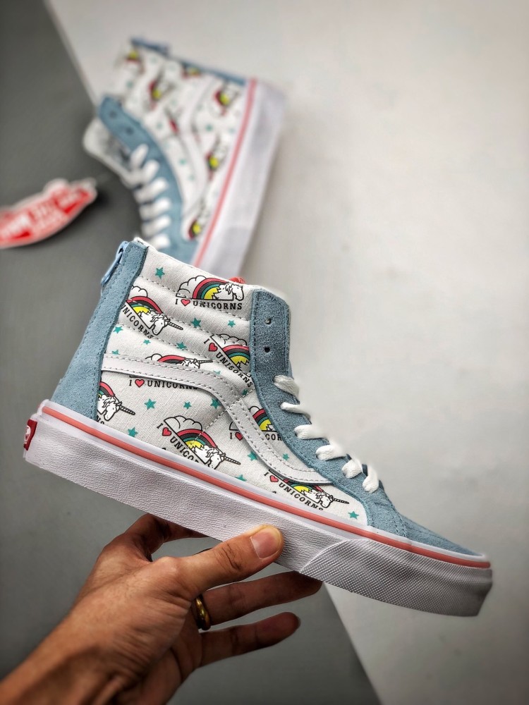 小仙女专属独角兽彩虹图案!vans sk8"unicorn"开箱测评!