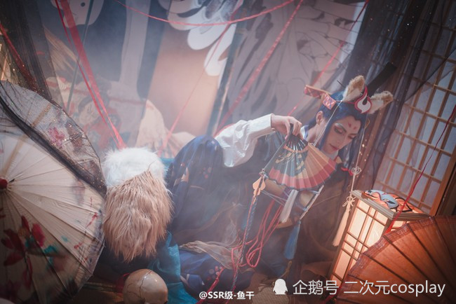 惊艳绮丽《阴阳师》玉藻前cos,唯美和风侧颜美到了我