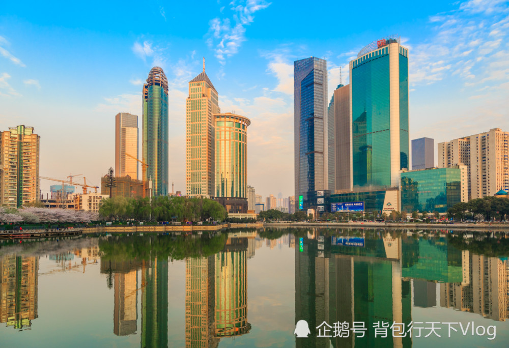 武汉,城市建设,地标建筑,高楼大厦,街景