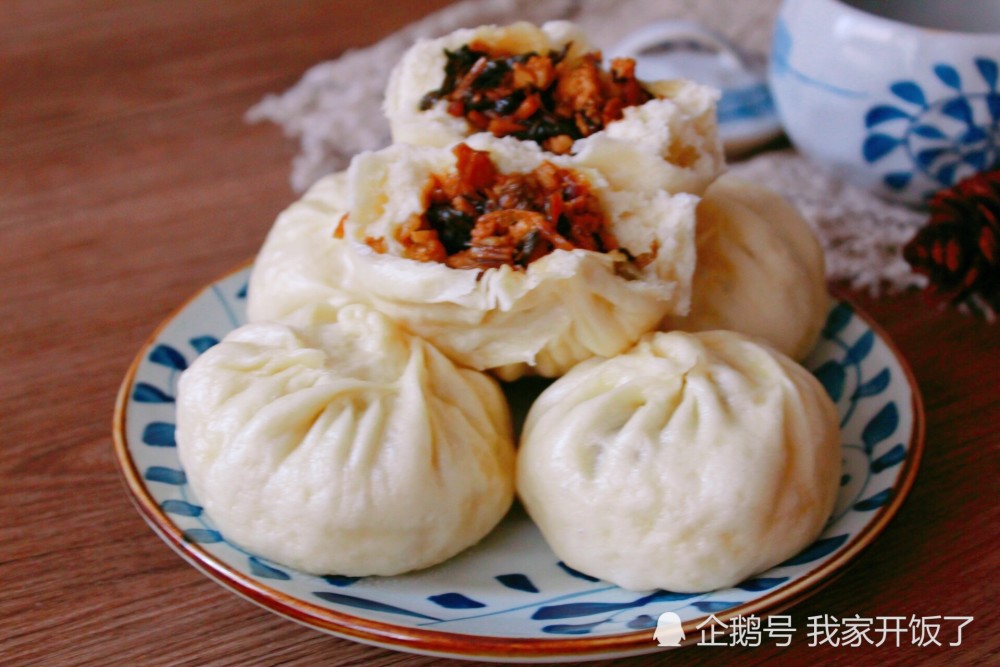 包子,肉包子,梅菜肉包子,主食