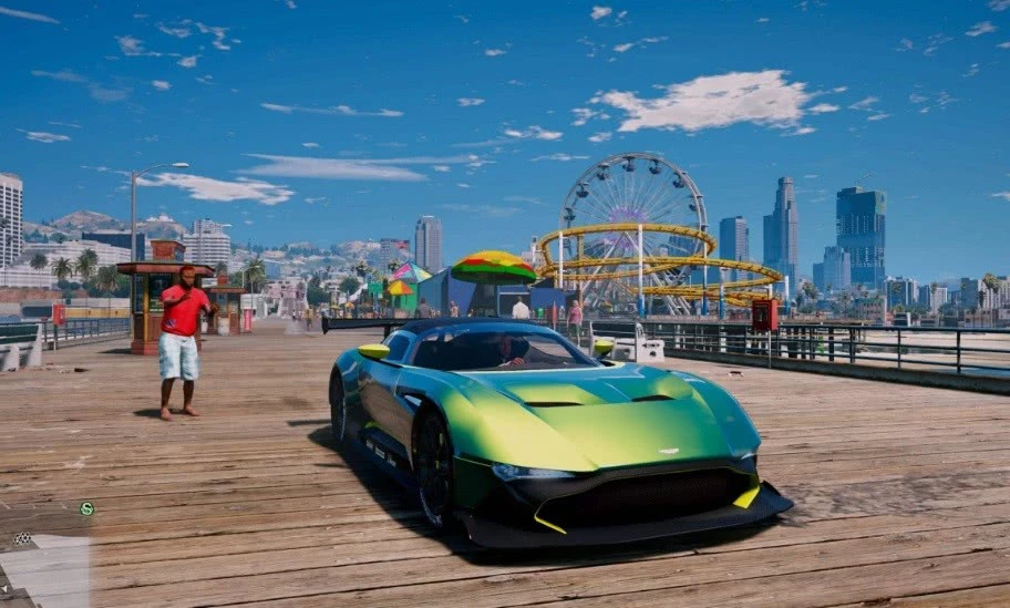 r星神作gta5广受好评,"真实游戏"体验,每一帧都是高清