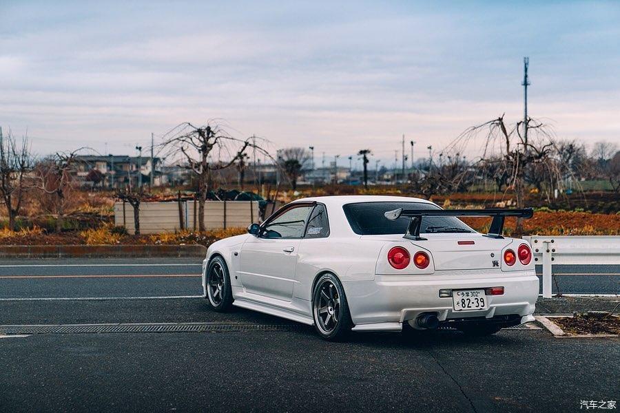 日产gtr r34,天际线到达的那一边就是终点