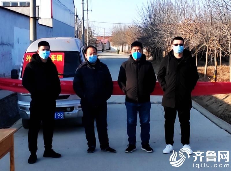 无棣车王镇范希春带领村民坚守一线防疫情