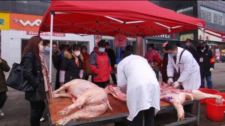 吃肉不愁!市中心区屠宰厂恢复生产