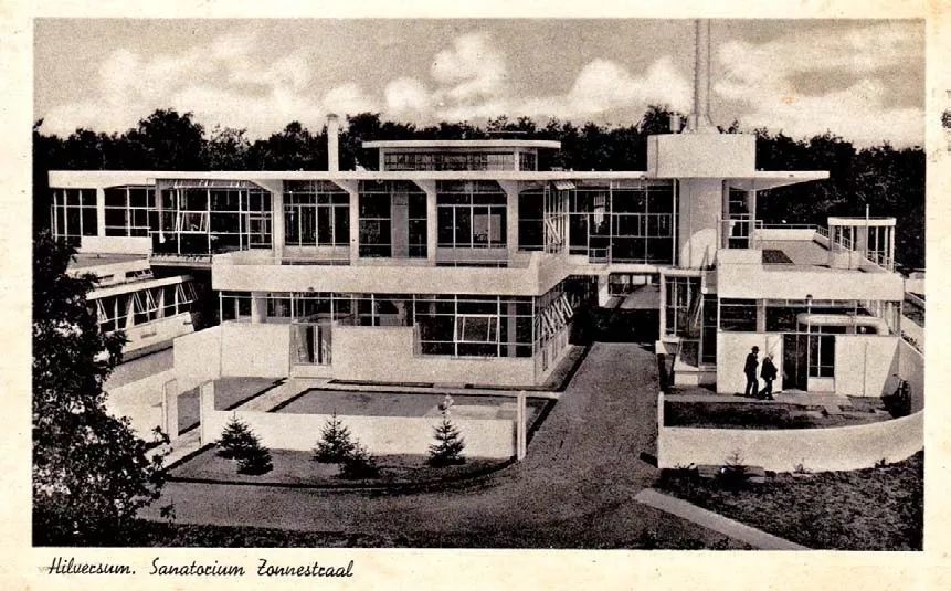 △帕米欧肺结核疗养院的总平面图alvar aalto museum
