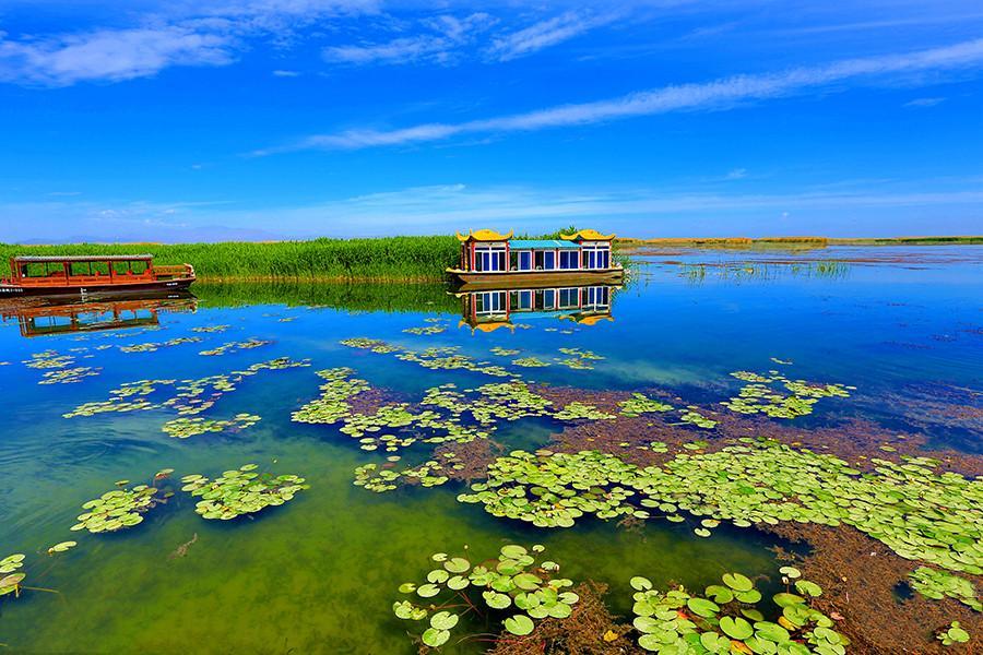 阿洪口景区,景点,博斯腾湖风景名,白鹭洲景区,海心山景区