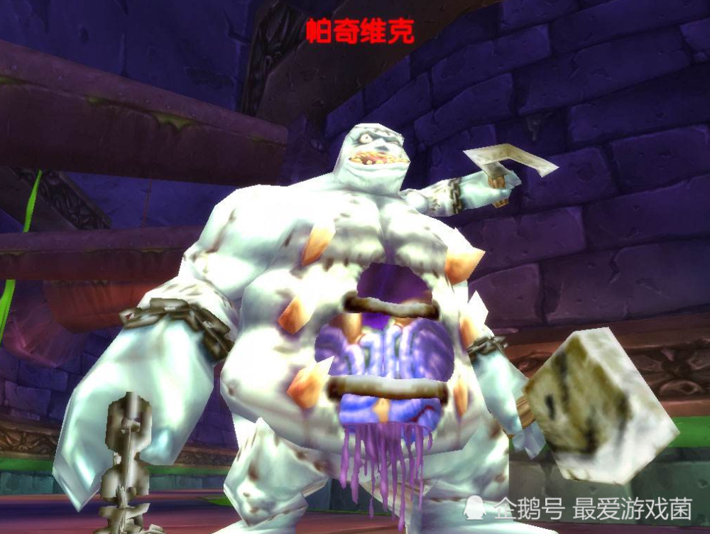 魔兽世界怀旧服开荒帕奇维克战士比野德强!装备碾压才